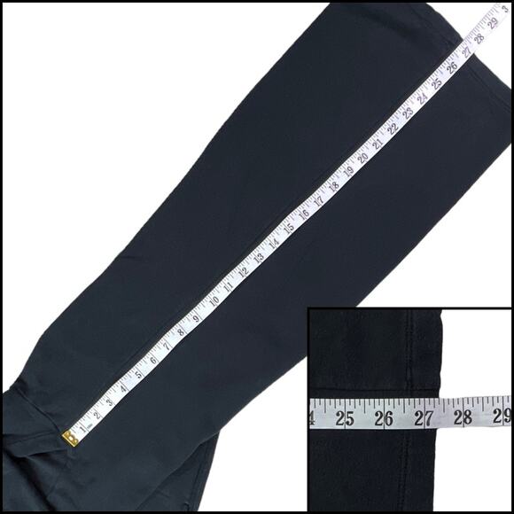 Sag Harbor Ladies Stretch High Waisted Relaxed Fit Wide Leg Pants Large Black - Picture 11 of 12